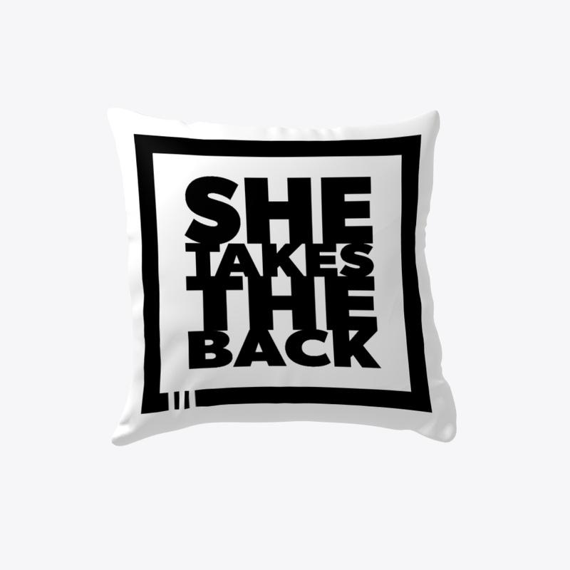 She Takes the Back Jiu Jitsu Pillow